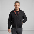 Kurze Jacke für Damen aus Baumwolle mit Karomuster Schwarz 6